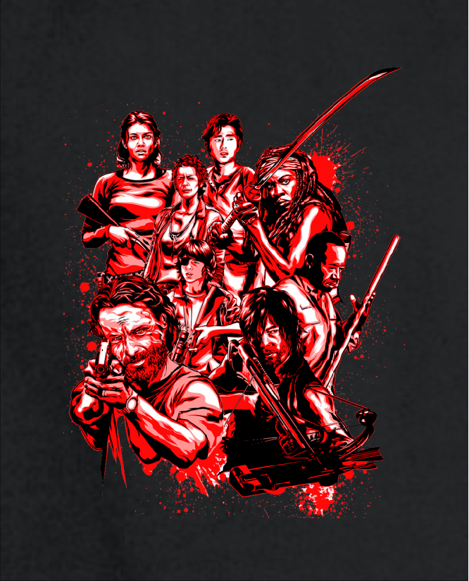 Džemperis The walking dead
